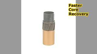 Récupération de noyau de coquille d'alésage de diamant