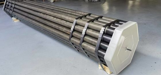 Tiges de forage multifonctionnelles HQ pour câbles avec tubes en acier traité thermiquement et ouvertures de filetage précises