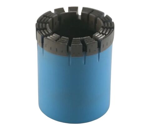 Récupération d'échantillons de noyau de surface de haute qualité, ensemble de noyau diamanté pour les conditions de forage humides et secs