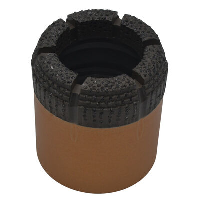 Forage peu profond et profond Optimum Waterway Design Surface Set Diamond Core Bit