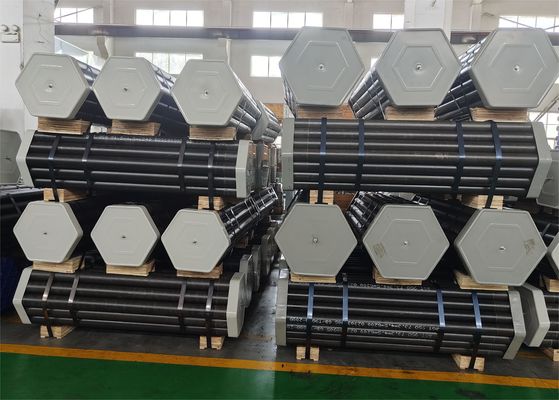 NQ HQ PQ BQ 108 mm 114 mm 600 mm 60 * 3000 mm Forage de forage de tuyau