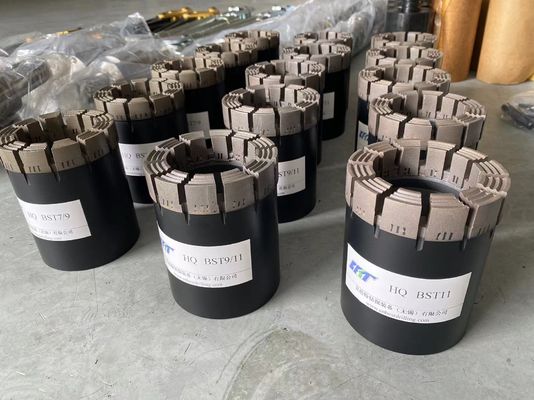 BQ NQ NQ3 HQ Pièces de noyau de diamant imprégnées pour l'enquête géologique