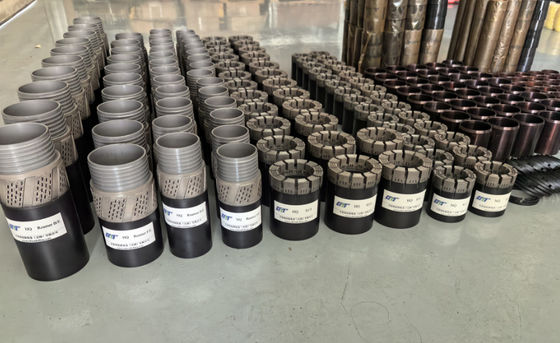 BQ personnalisé NQ HQ PQ Outils miniers Perçage imprégné de diamant