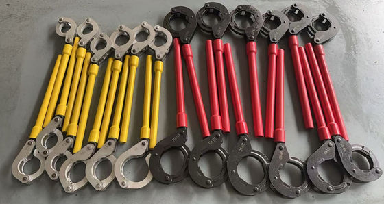 Clé circulaire de tube intérieur et de tube extérieur pour les accessoires de forage de noyau