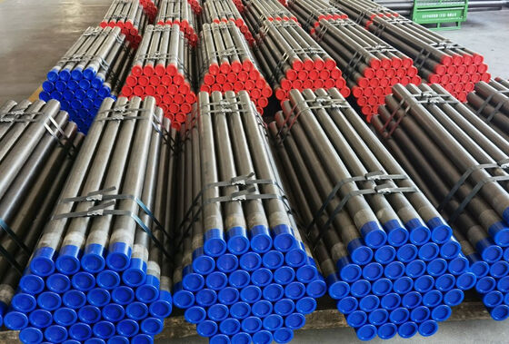 Tige de forage wireline en acier au carbone autonettoyante certifiée API 5DP ISO pour le forage de carottes et l'exploitation minière de pétrole