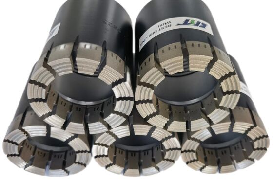 Forage à base de diamants pour forage en surface et sous terre