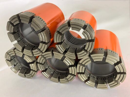 Mèche de carottage diamantée Bq Nq Hq Pq Bq pour l'échantillonnage en exploration géologique