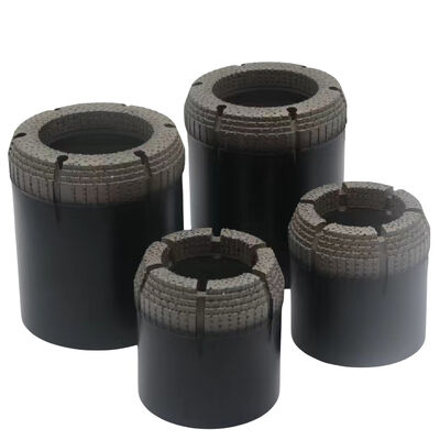 Forage peu profond et profond Optimum Waterway Design Surface Set Diamond Core Bit