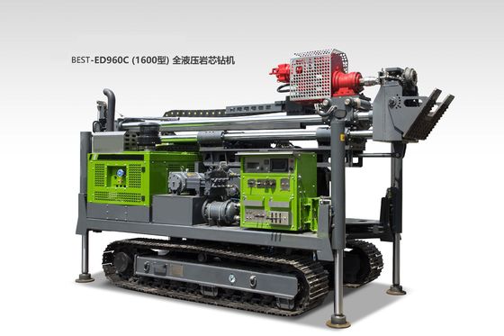 BEST-ED960C Forage de la plateforme de forage de base entièrement hydraulique pour le forage géologique