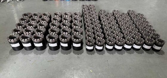 Bit de noyau diamant imprégné fournissant le forage dans les géologies mixtes fracturées avec une longue durée de vie des outils et une maintenance minimale